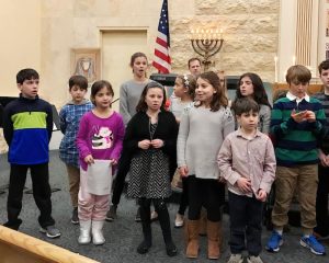 children's choir performing